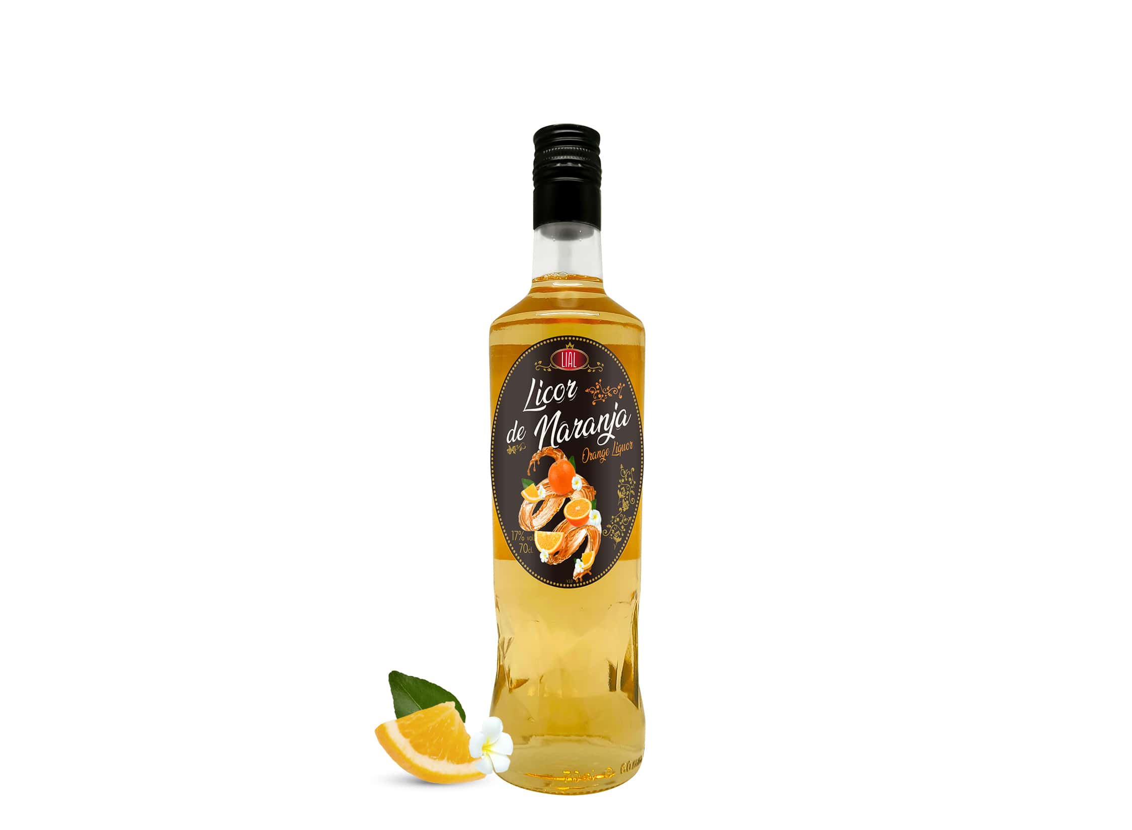 LICOR DE NARANJAS LIAL 17%